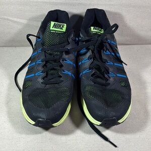 Nike Max Dynasty Black Running Shoes Size M 12